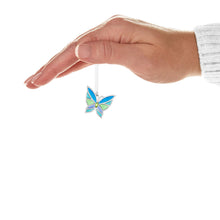 Load image into Gallery viewer, Hallmark Mini Bitty Bright Butterfly 2025 Metal Ornament, 1.25"