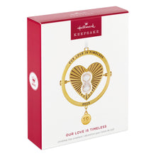 Load image into Gallery viewer, Hallmark Our Love Is Timeless 2025 Metal Ornament