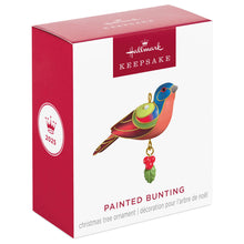 Load image into Gallery viewer, Hallmark Mini Painted Bunting 2025 Ornament, 0.75"