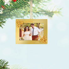 Load image into Gallery viewer, Hallmark Our Wedding 2025 Photo Frame Metal Ornament