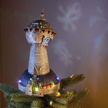 Load image into Gallery viewer, Hallmark Disney Tim Burton's The Nightmare Before Christmas Dr. Finkelstein's Lab Tree Topper With Light, Sound and Motion
