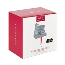 Load image into Gallery viewer, Hallmark Star Wars: A New Hope™ Luke Skywalker's X-Wing Starfighter™ Ornament and Stocking Hanger Set With Light and Sound