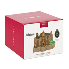 Load image into Gallery viewer, Hallmark Disney The Haunted Mansion Collection The Haunted Mansion Musical Christmas Tree Topper With Light