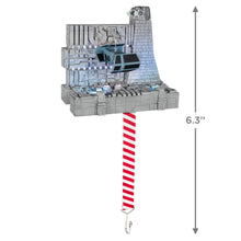 Load image into Gallery viewer, Hallmark Star Wars: A New Hope™ Darth Vader's TIE Fighter™ 2024 Ornament and Stocking Hanger Set With Light and Sound