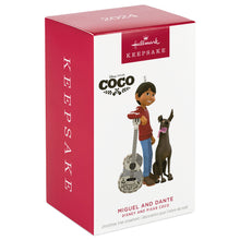 Load image into Gallery viewer, Hallmark Disney/Pixar Coco Miguel and Dante 2024 Ornament