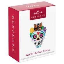 Load image into Gallery viewer, Hallmark Mini Sweet Sugar Skull 2024 Ornament, 1.37"
