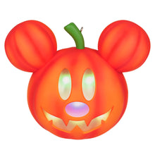 Load image into Gallery viewer, Hallmark Disney Mickey Mouse Mysterious Mickey Jack-o'-Lantern Ornament With Light