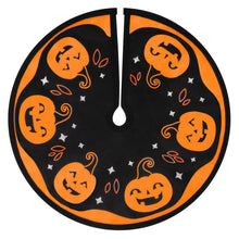 Load image into Gallery viewer, Hallmark Mini Halloween Time Fabric Tree Skirt, 12"