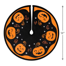 Load image into Gallery viewer, Hallmark Mini Halloween Time Fabric Tree Skirt, 12"