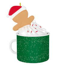 Load image into Gallery viewer, Hallmark Dad Gingerbread Boy in Mug 2025 Ornament