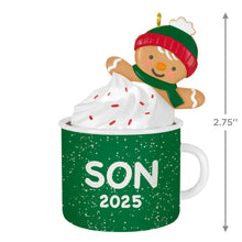 Load image into Gallery viewer, Hallmark Son Gingerbread Boy in Mug 2025 Ornament