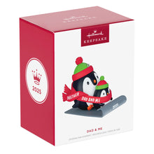 Load image into Gallery viewer, Hallmark Dad & Me Penguins Sledding 2025 Ornament