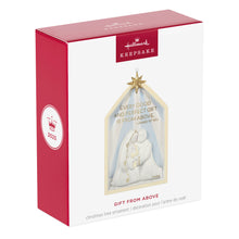 Load image into Gallery viewer, Hallmark Gift From Above Nativity 2025 Porcelain Ornament
