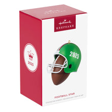 Load image into Gallery viewer, Hallmark Football Star 2025 Ornament