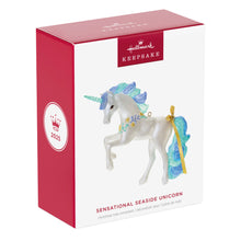 Load image into Gallery viewer, Hallmark Sensational Seaside Unicorn 2025 Ornament *coming in Oct