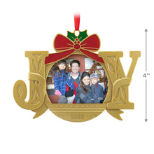 Load image into Gallery viewer, Hallmark A Joy to Behold 2025 Photo Frame Metal Ornament