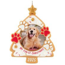 Load image into Gallery viewer, Hallmark My Fur-st Christmas 2025 Photo Frame Ornament