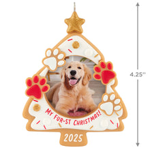 Load image into Gallery viewer, Hallmark My Fur-st Christmas 2025 Photo Frame Ornament