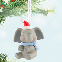 Load image into Gallery viewer, Hallmark Baby Boy's First Christmas Elephant 2025 Ornament