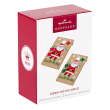 Load image into Gallery viewer, Hallmark Corn Ho-Ho-Hole 2025 Ornaments, Set of 2 *coming in Oct