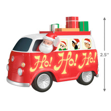 Load image into Gallery viewer, Hallmark Here Comes Santa Claus 2025 Musical Ornament With Light