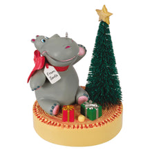 Load image into Gallery viewer, Hallmark I Want a Hippopotamus for Christmas 2024 Musical Ornament