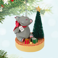Load image into Gallery viewer, Hallmark I Want a Hippopotamus for Christmas 2024 Musical Ornament