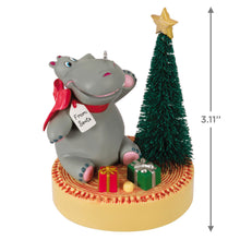 Load image into Gallery viewer, Hallmark I Want a Hippopotamus for Christmas 2024 Musical Ornament