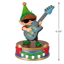 Load image into Gallery viewer, Hallmark North Pole Tree Trimmers Band Collection Gil On Guitar 2024 Musical Ornament With Light