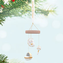 Load image into Gallery viewer, Hallmark Grandbaby's First Christmas 2024 Porcelain Ornament