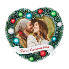 Load image into Gallery viewer, Hallmark Our 1st Christmas 2024 Photo Frame Ornament