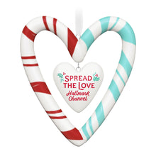 Load image into Gallery viewer, Hallmark Hallmark Channel Spread the Love 2024 Porcelain Ornament