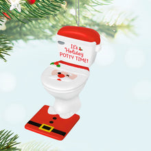 Load image into Gallery viewer, Hallmark It's Holiday Potty Time 2024 Ornament