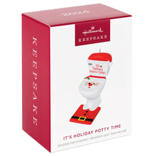 Load image into Gallery viewer, Hallmark It's Holiday Potty Time 2024 Ornament