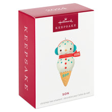 Load image into Gallery viewer, Hallmark Son Snowman Ice Cream Cone 2024 Ornament