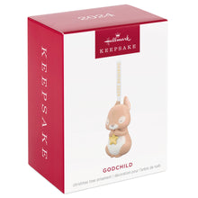 Load image into Gallery viewer, Hallmark Godchild Bunny 2024 Porcelain Ornament