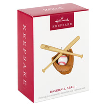 Load image into Gallery viewer, Hallmark Baseball Star 2024 Ornament