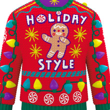 Load image into Gallery viewer, Hallmark Holiday Style 2025 Sweater Musical Ornament With Light