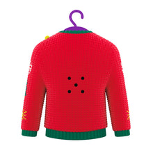 Load image into Gallery viewer, Hallmark Holiday Style 2025 Sweater Musical Ornament With Light