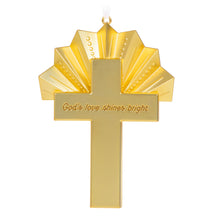 Load image into Gallery viewer, Hallmark God's Love Shines Bright 2024 Metal Ornament