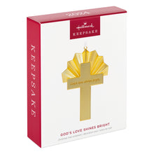 Load image into Gallery viewer, Hallmark God's Love Shines Bright 2024 Metal Ornament