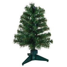 Load image into Gallery viewer, Hallmark Mini ShowToppers Evergreen Christmas Tree With Light, 17"