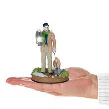 Load image into Gallery viewer, Hallmark Disney The Haunted Mansion Collection The Caretaker and His Dog Ornament With Light and Sound