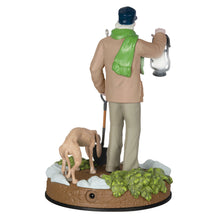 Load image into Gallery viewer, Hallmark Disney The Haunted Mansion Collection The Caretaker and His Dog Ornament With Light and Sound