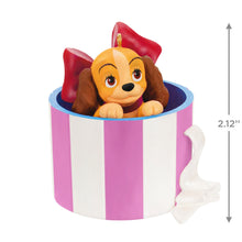 Load image into Gallery viewer, Hallmark Disney Lady and the Tramp Darling's Christmas Gift 2024 Ornament
