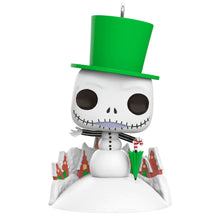 Load image into Gallery viewer, Hallmark Disney Tim Burton's The Nightmare Before Christmas Jack Skellington Snowman Funko POP!® 2024 Ornament
