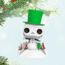 Load image into Gallery viewer, Hallmark Disney Tim Burton's The Nightmare Before Christmas Jack Skellington Snowman Funko POP!® 2024 Ornament