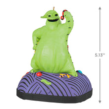 Load image into Gallery viewer, Hallmark Disney Tim Burton's The Nightmare Before Christmas Oogie Boogie 2024 Ornament With Sound and Motion