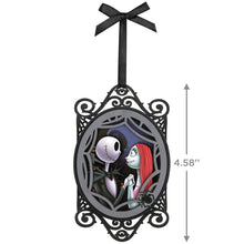 Load image into Gallery viewer, Hallmark Disney Tim Burton's The Nightmare Before Christmas Jack and Sally Papercraft 2024 Ornament