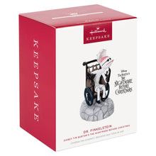 Load image into Gallery viewer, Hallmark Disney Tim Burton's The Nightmare Before Christmas Dr. Finkelstein 2024 Ornament With Light and Sound